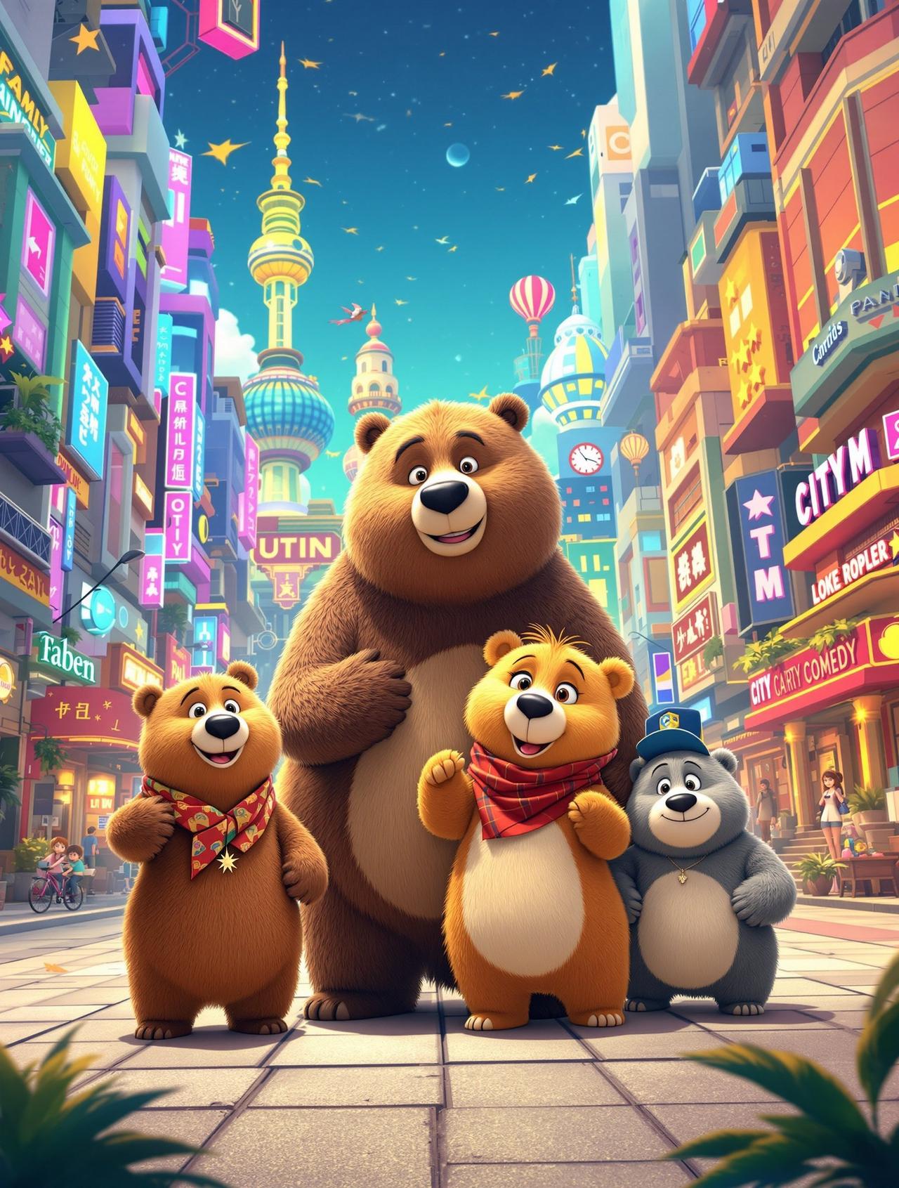 熊出没·重启未来 - 综合影院海报